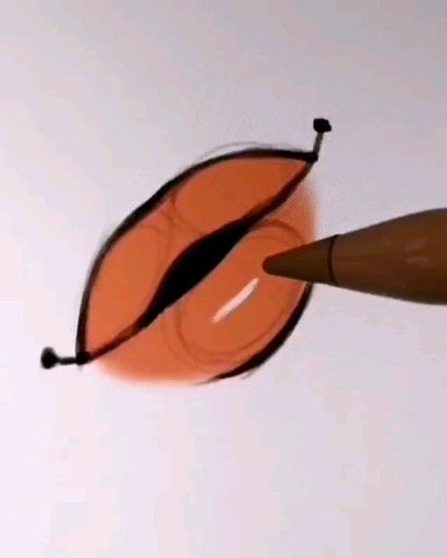 Easy lips drawing tutorial – Alicjanai