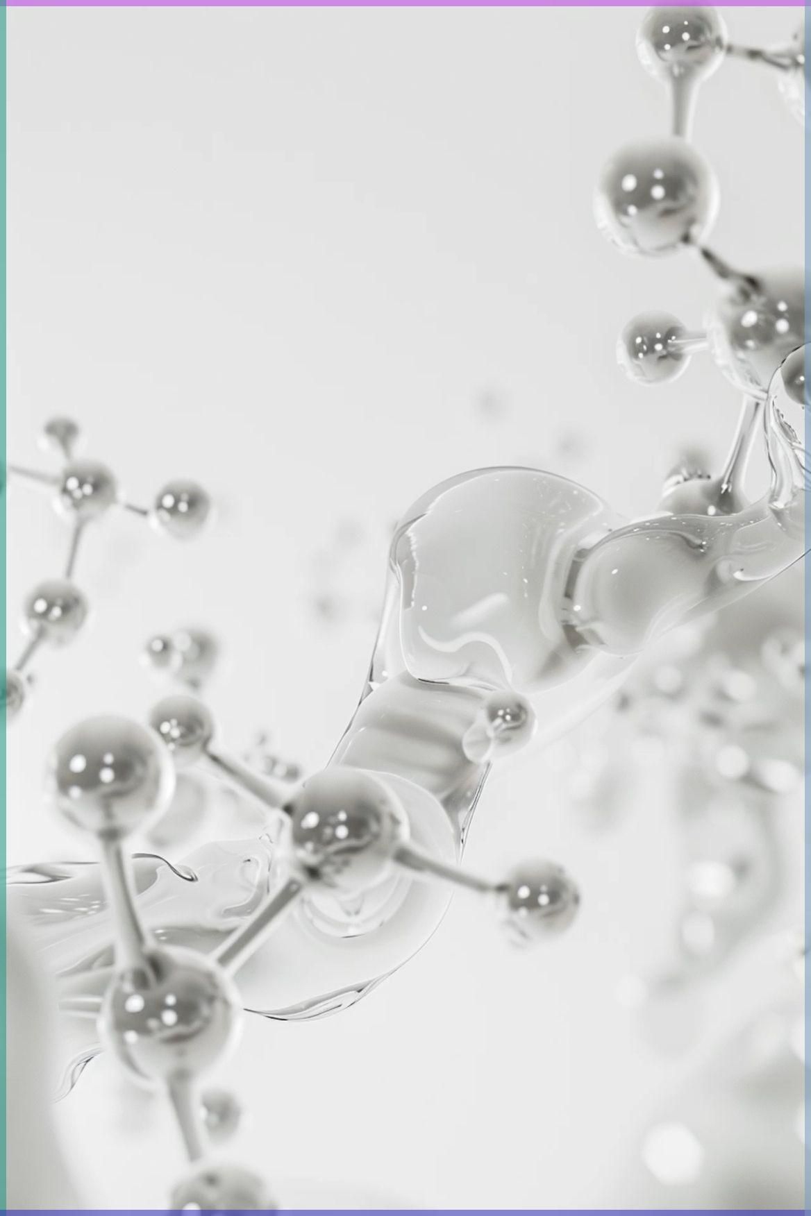 AI AESTHETIC MOLECULES 🤍✨