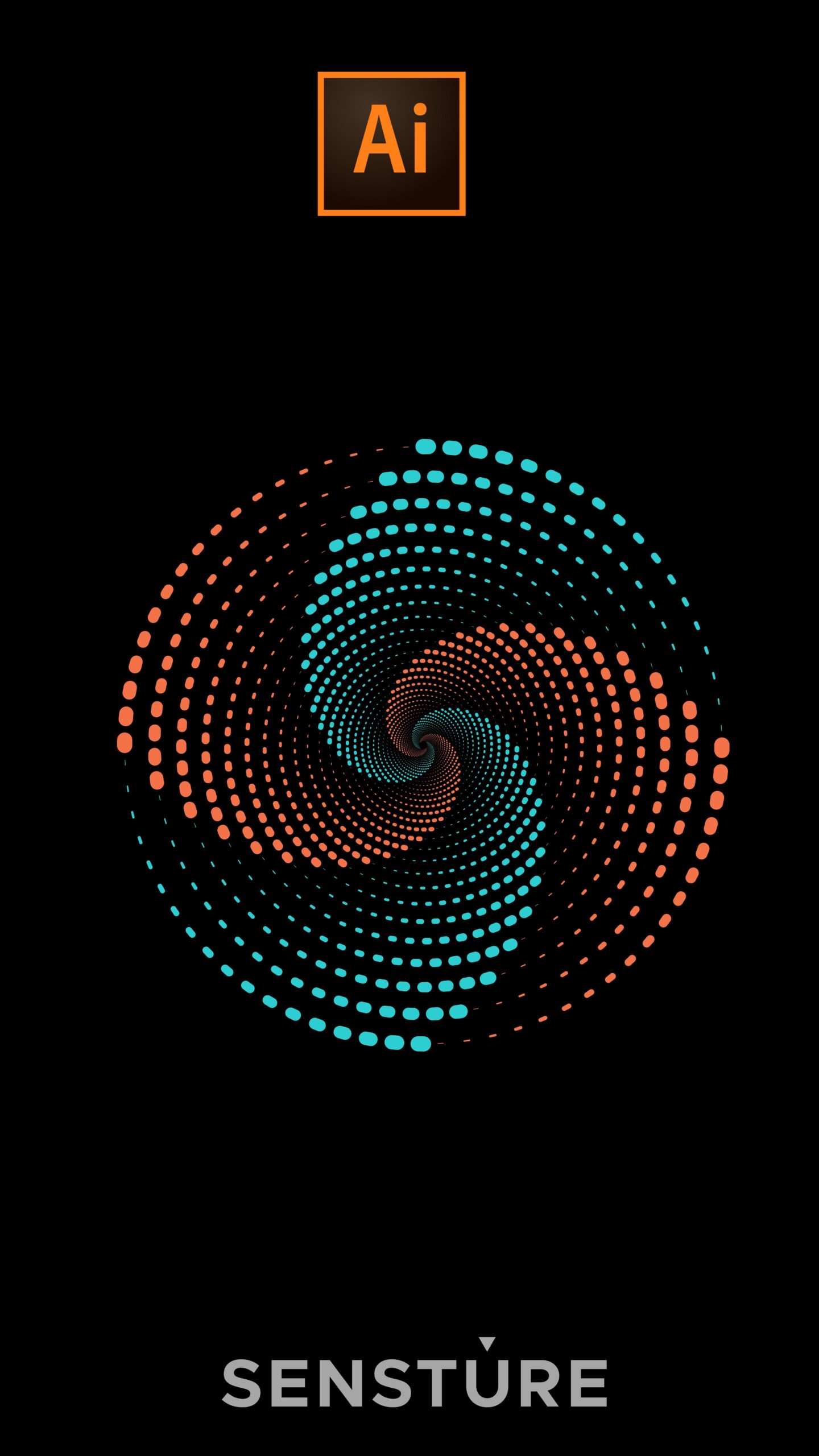 Design Amazing Radial Dot Design In Illustrator