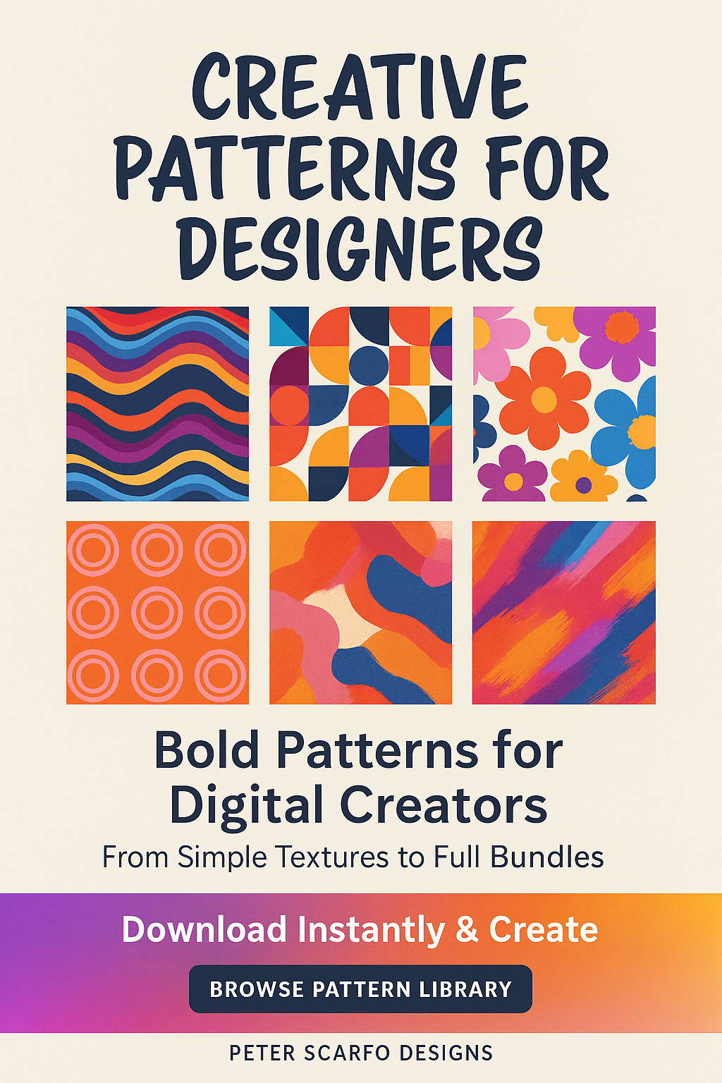 Creative Patterns for Designers – Bold Digital Resources