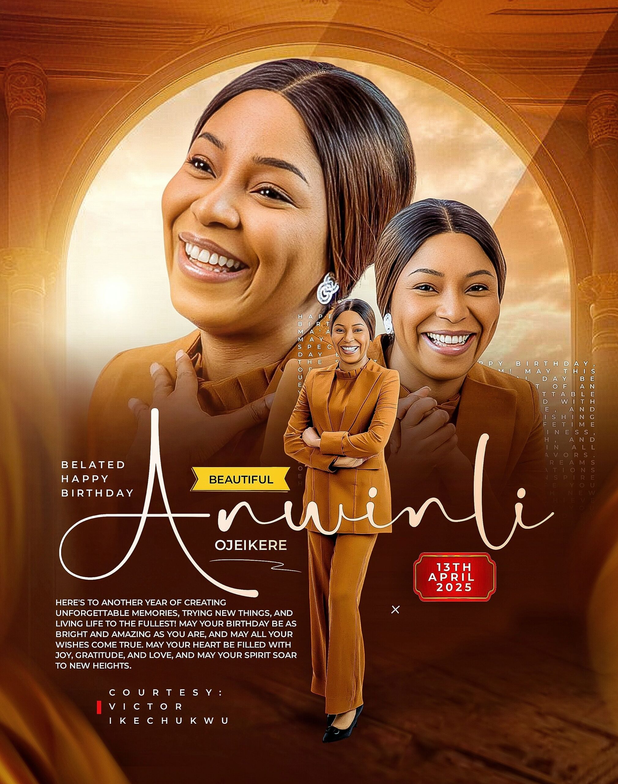 BIRTHDAY DESIGN FLYER