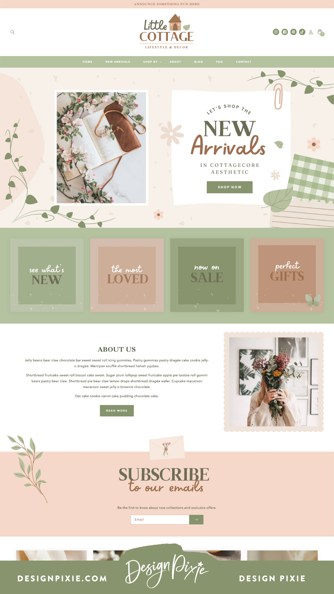 Cottagecore Shopify Theme