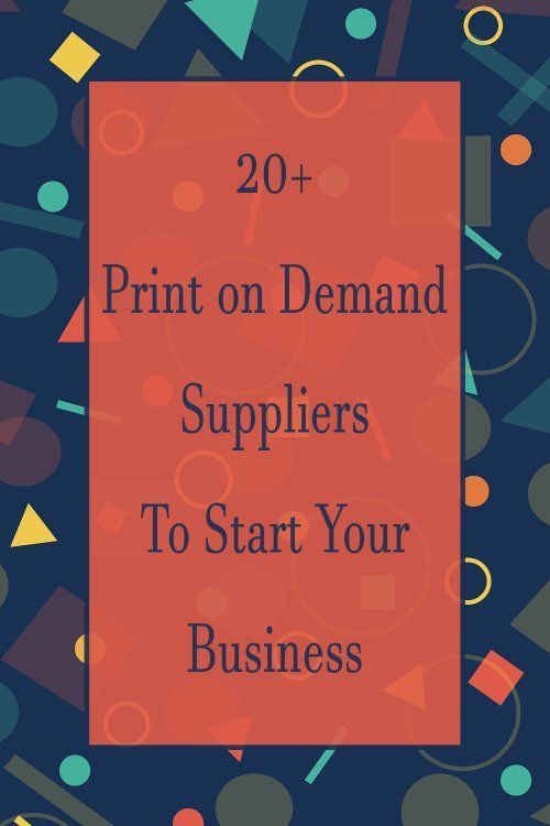 List of Print On Demand Suppliers & Websites – The Ultimate List • Lyfe Pyle