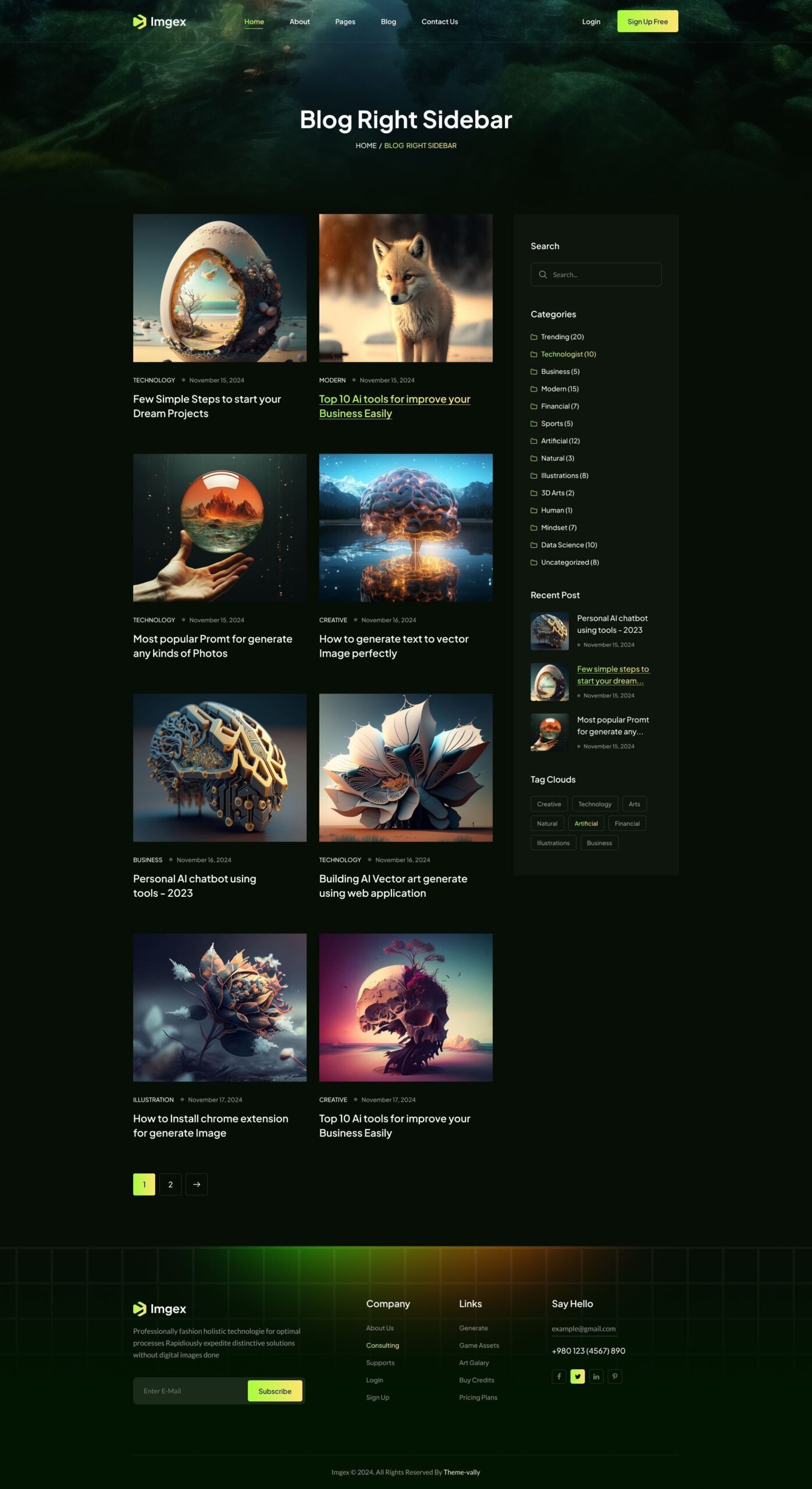 Click to Explore the Future of Design with Imgex – AI Image Generator Figma Template