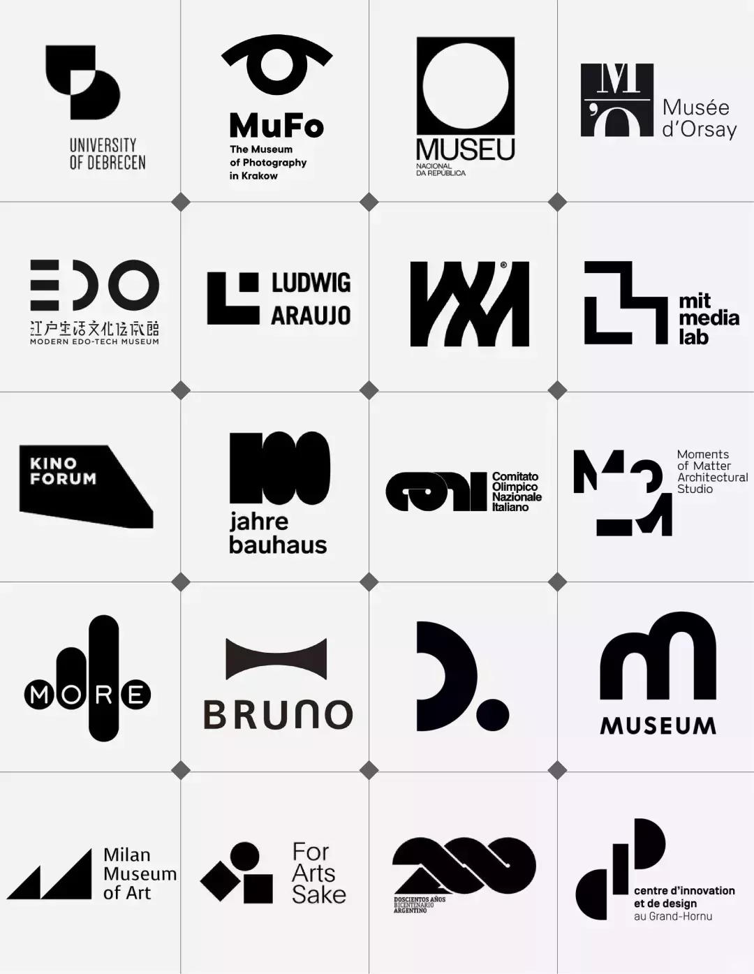 打破常规！几何图形logo有多绝！😍 – 小红书 in 2025 | Graphic, Rebranding…