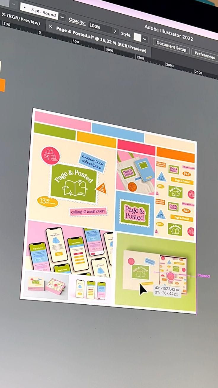 Page & Posted | Branding, Logo Design, Brand Assets, App Design & Packaging