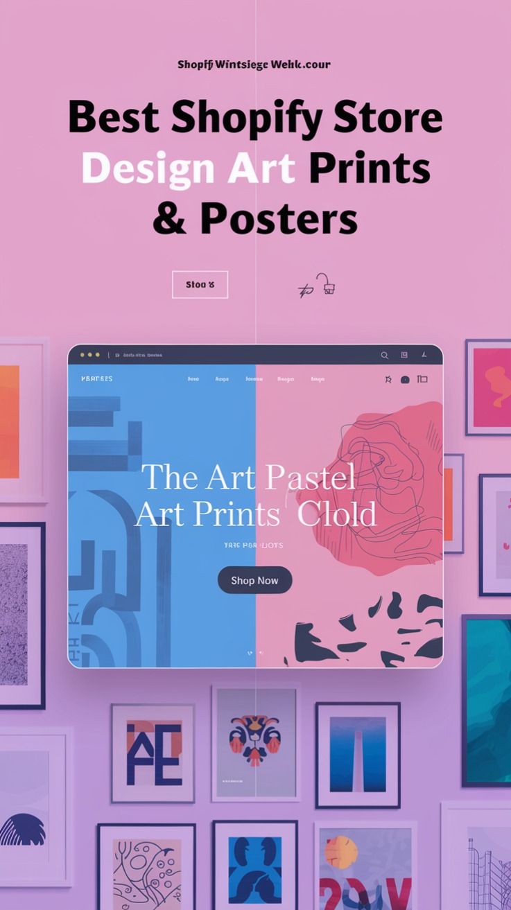 🖼️ Best Shopify Store Design for Artists | Sell Art Prints Online