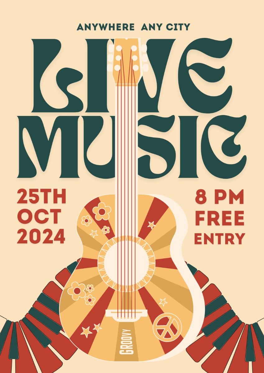 Design unique flyers and social media posters