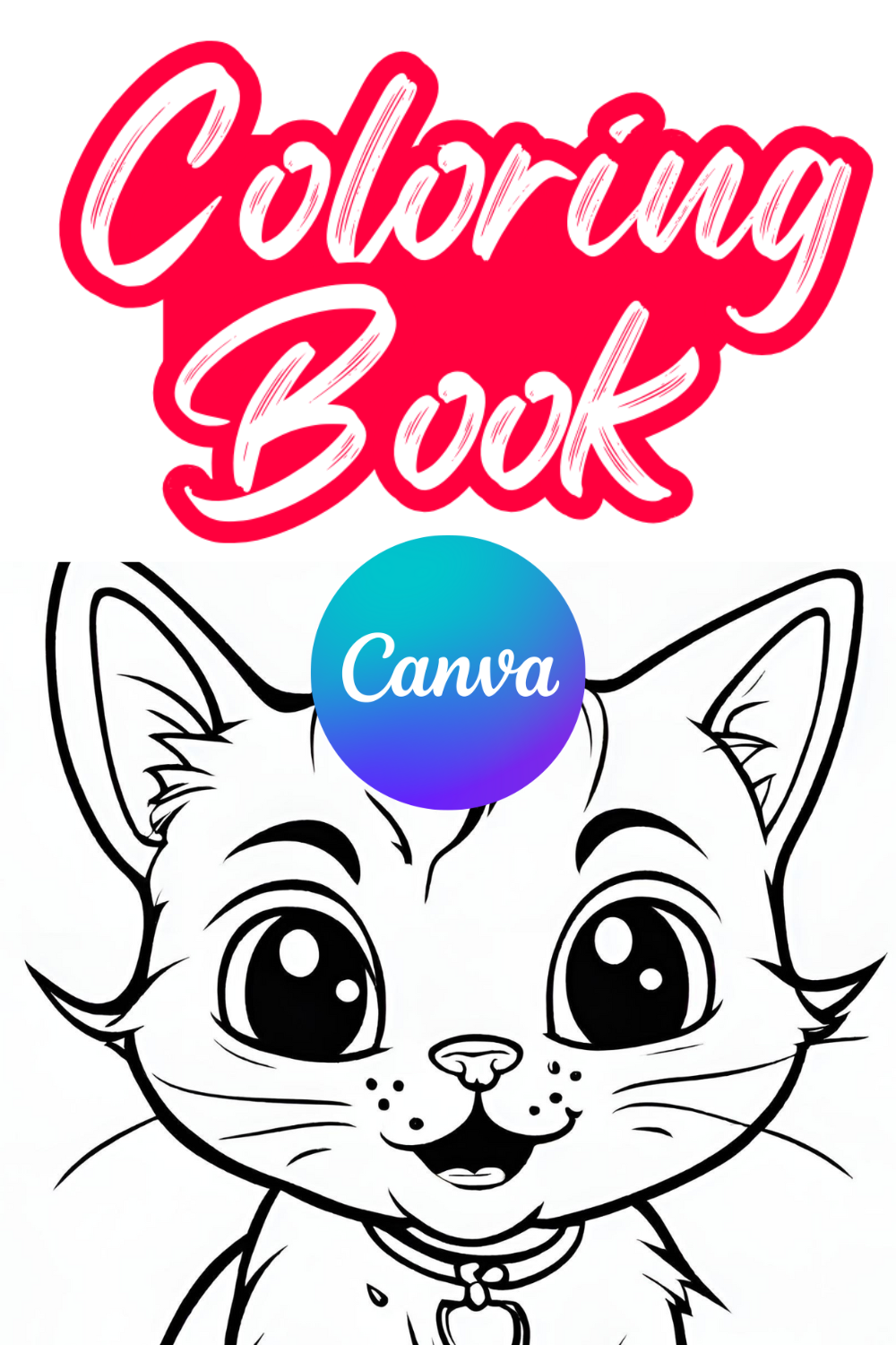 Make Coloring Book Pages Using Canva AI