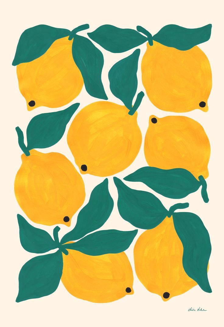 Lemon Wallpaper poster