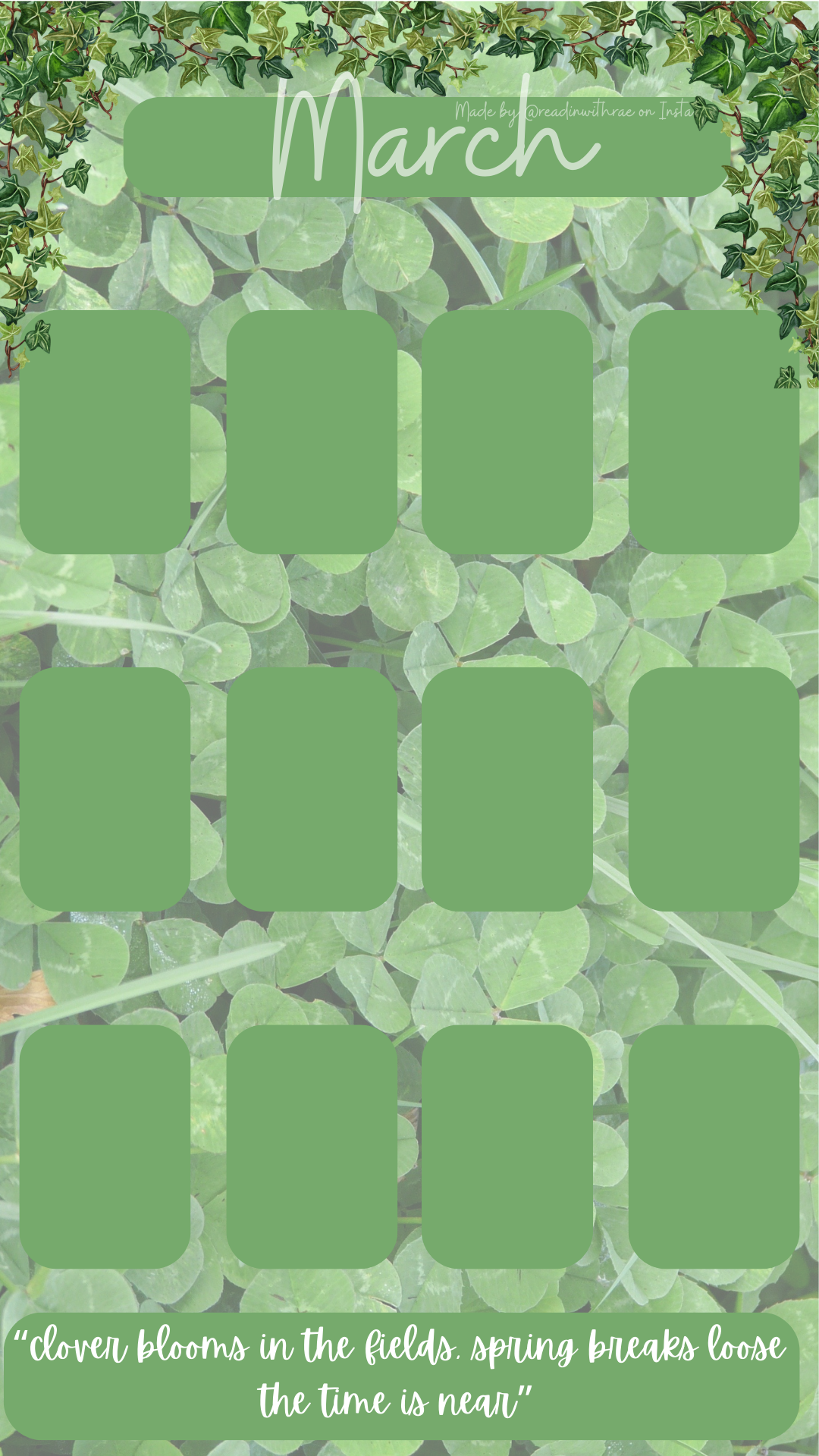 Taylor Swift Inspired Monthly Recap Instagram Story Template