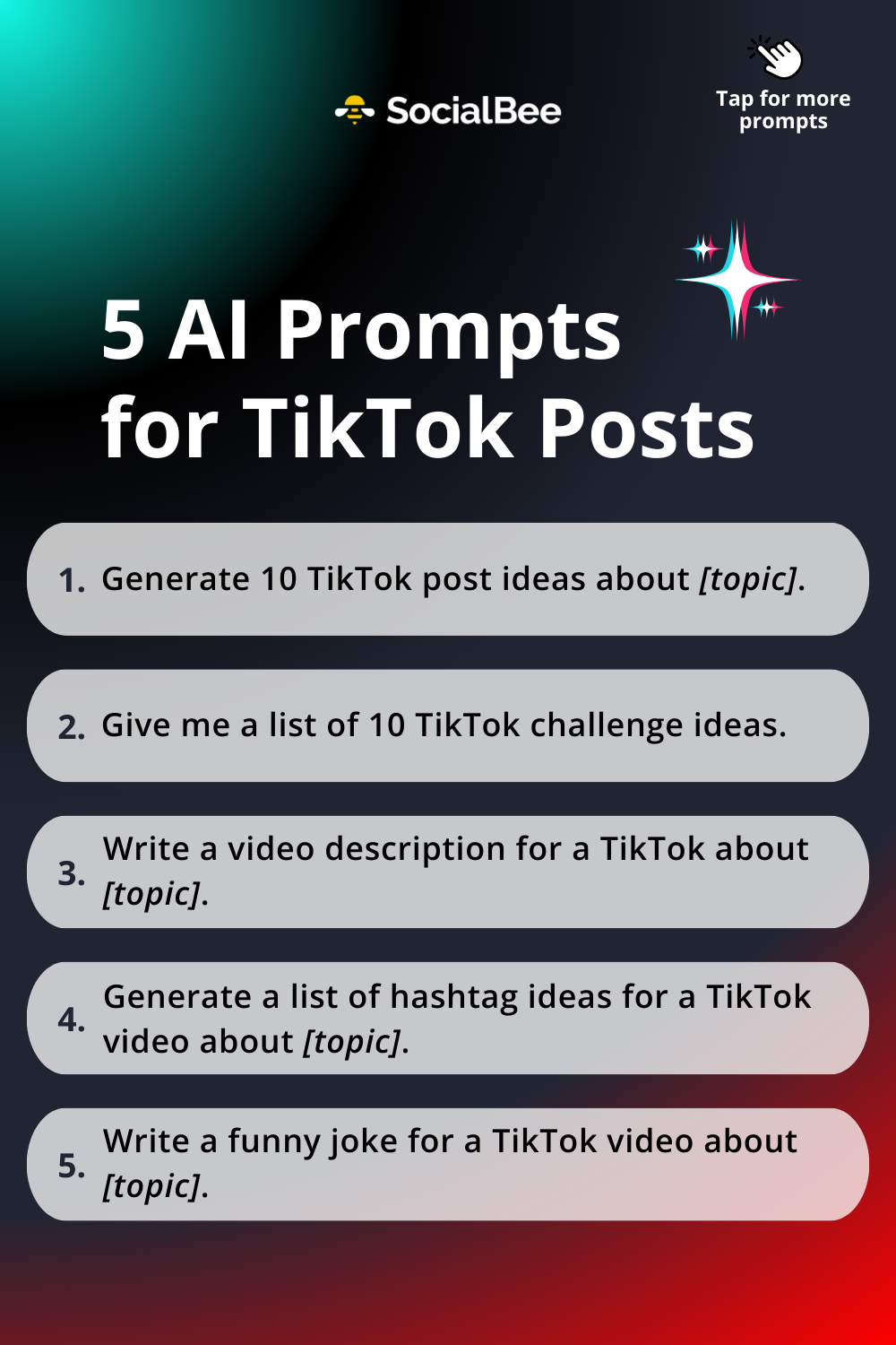 5 Powerful AI Prompts to Ignite Your TikTok Social Media Strategy