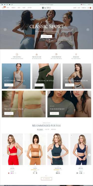 Activewear – Sports Shopify Theme OS 2.0