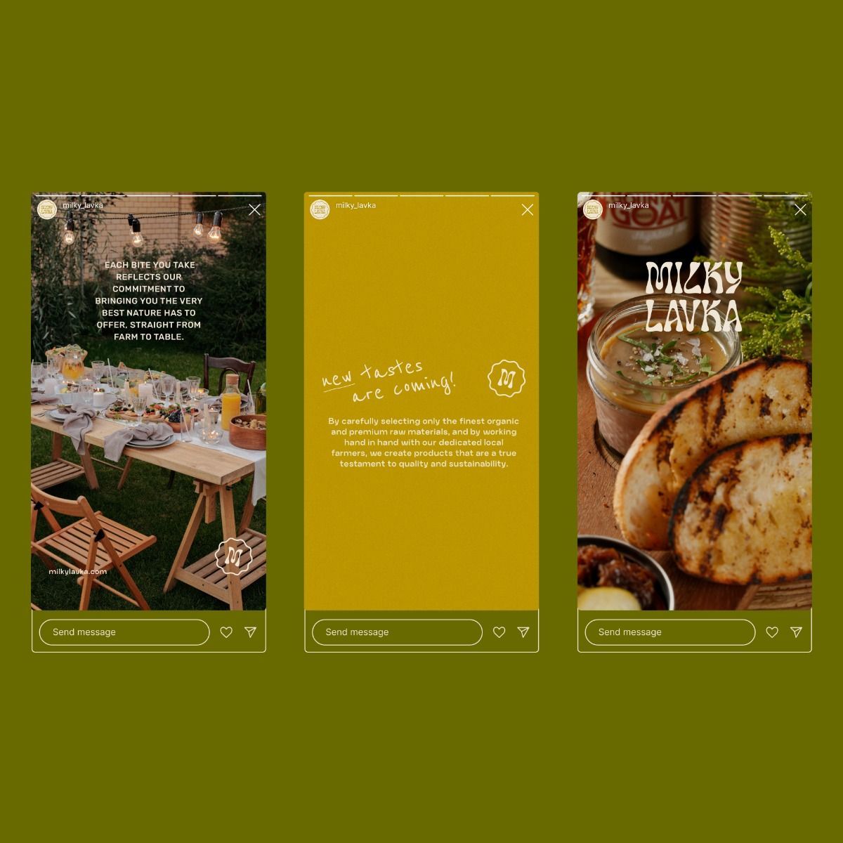 MILKY LAVKA: Unique Brand Identity Design // Logotype & Graphic Design Inspiration