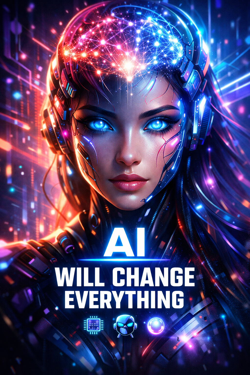 Futuristic AI Art – Creative Digital Visual