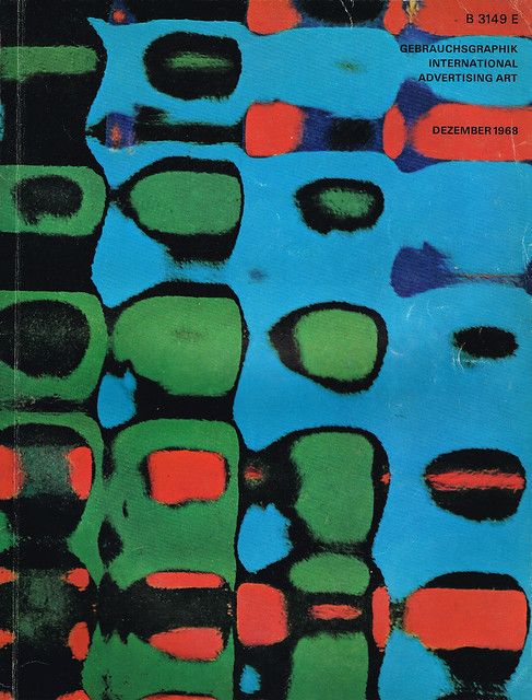 Gebrauchsgraphik/Novum Design magazine, December 1968