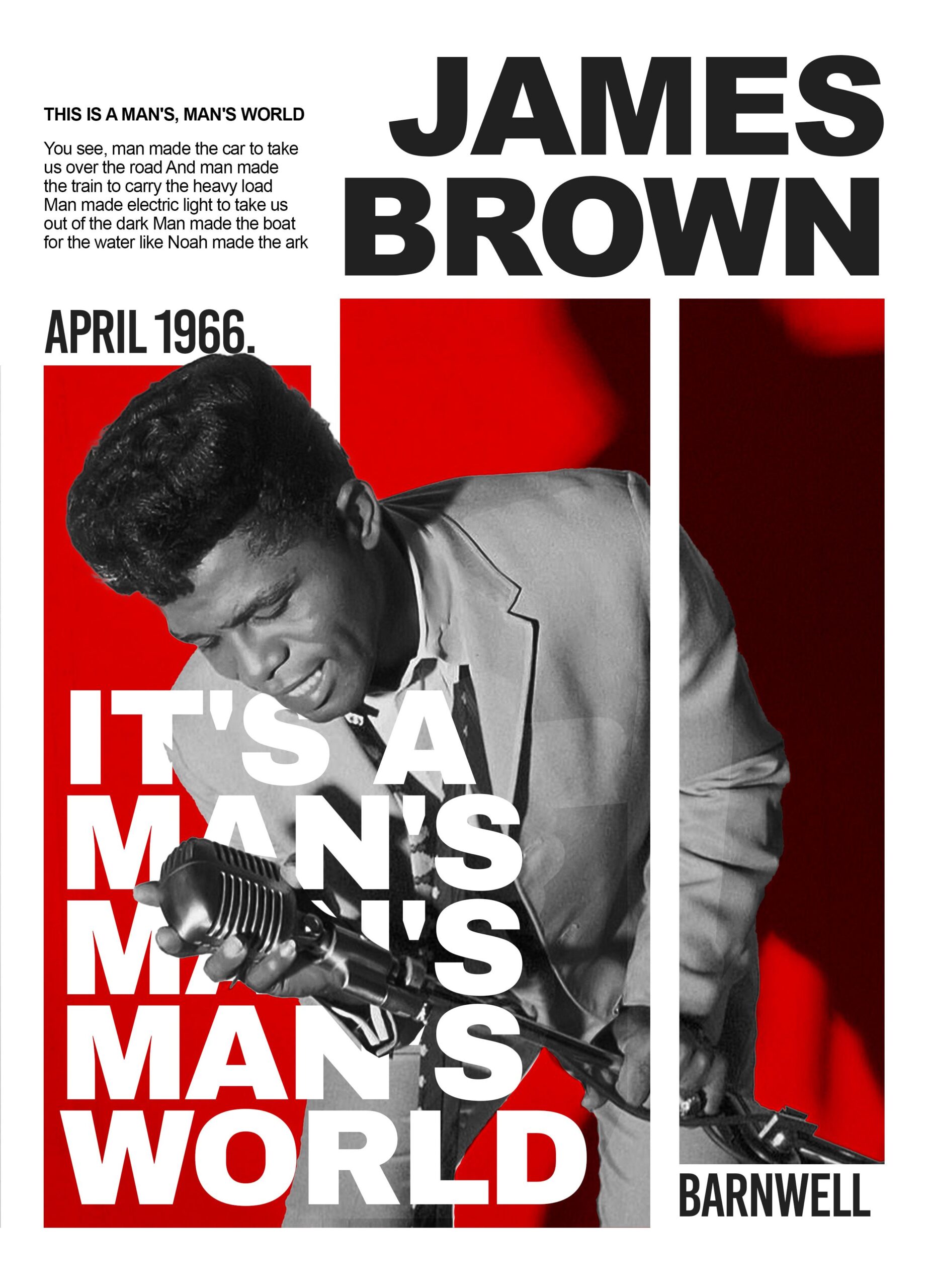 Design Poster – James Brown