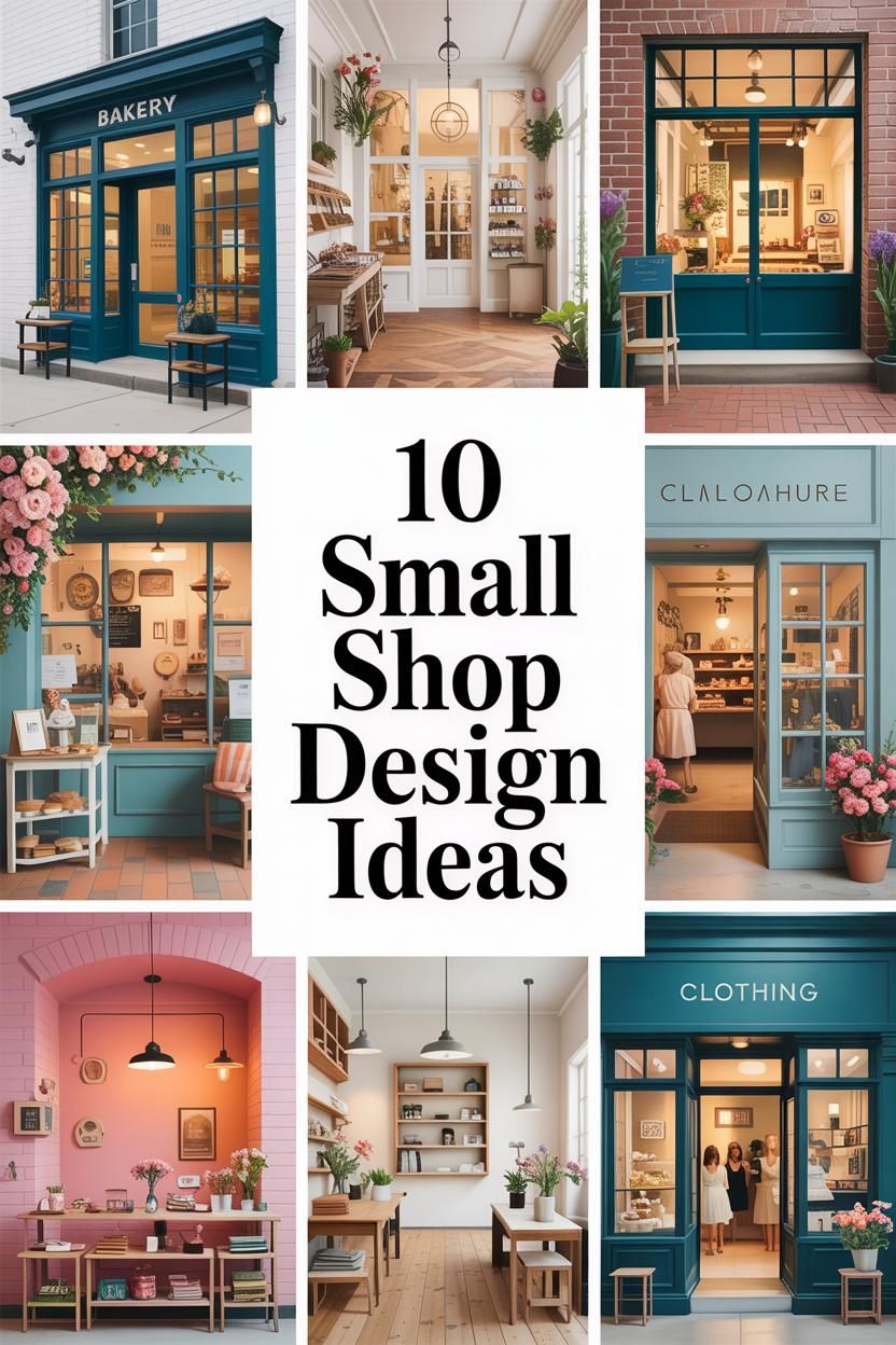 10 Small Shop Design Ideas