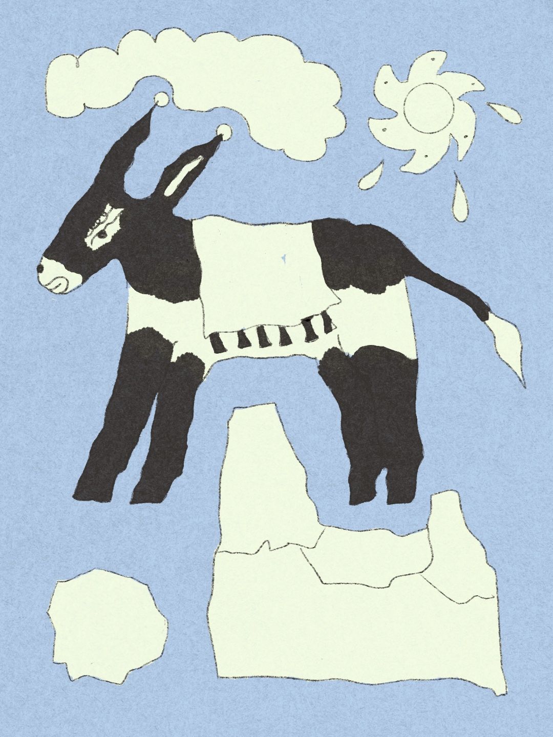 Playful donkey @matyasre.ka