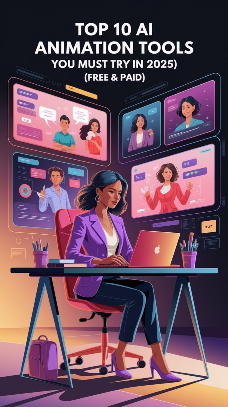 Top 10 AI Animation Tools You Must Try in 2026! (Free & Paid)