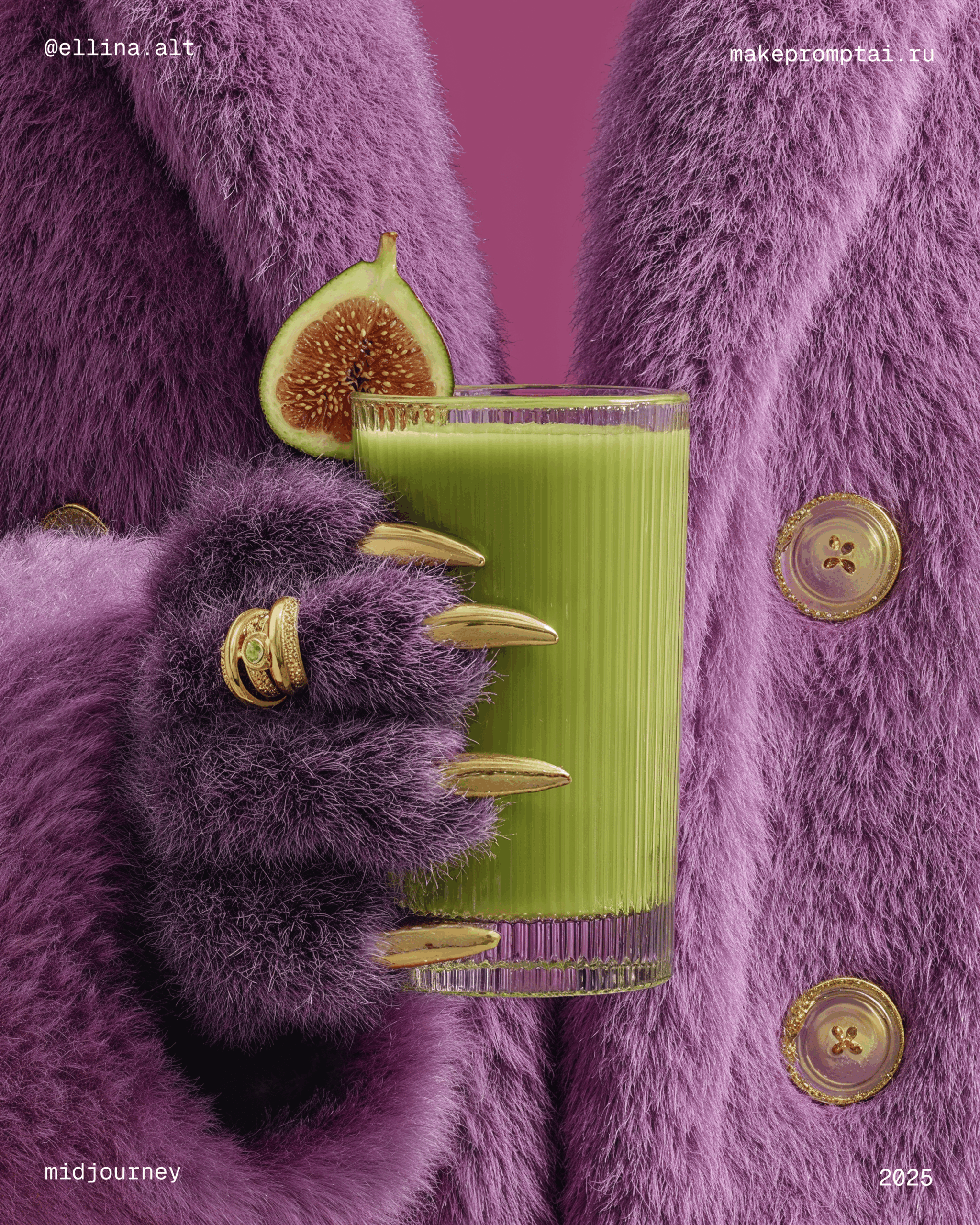 Постер / Midjourney / оформление профиля / prompt