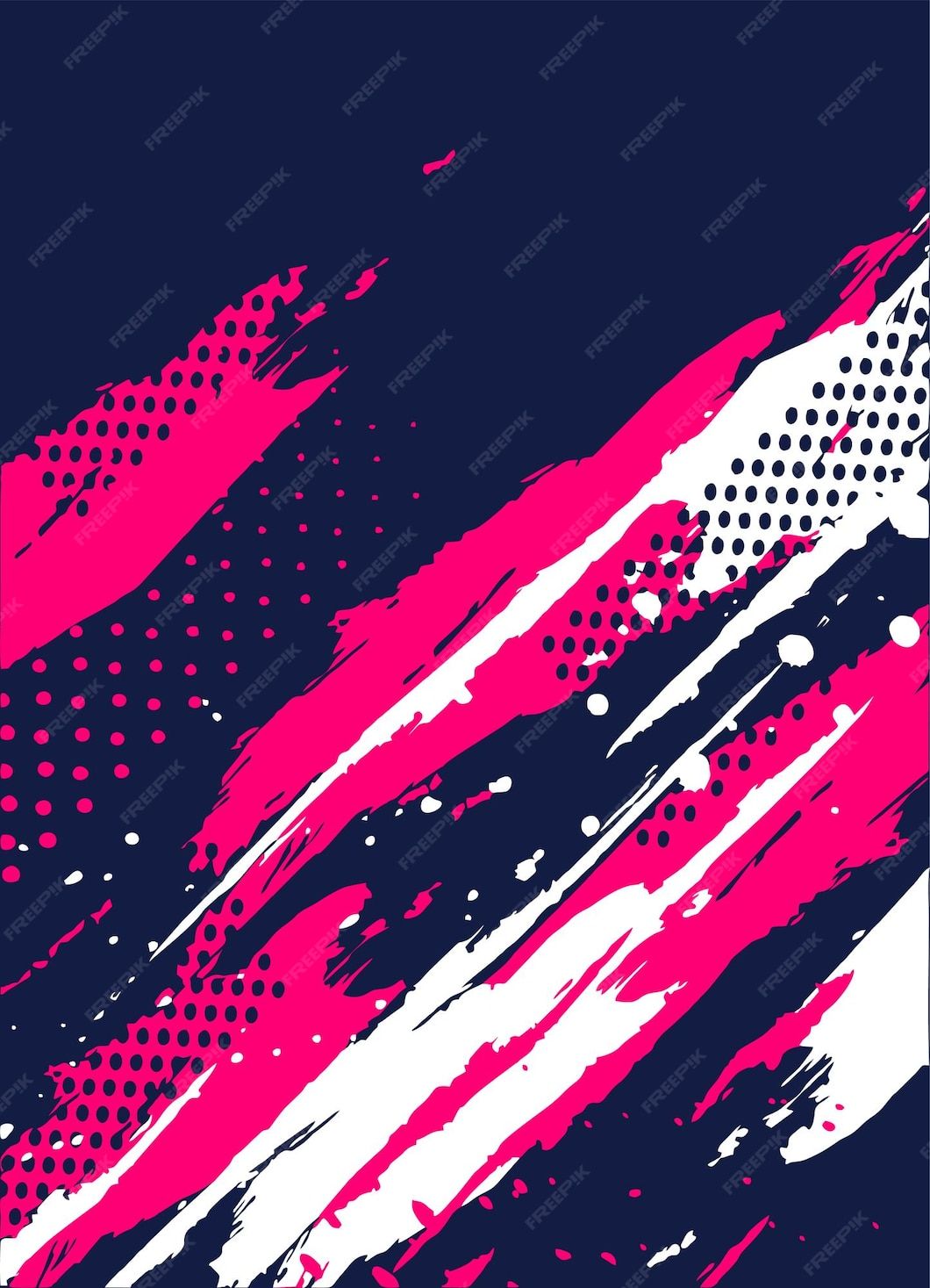 A colorful background with a pattern of stripes halftone | Premium AI-generated vector