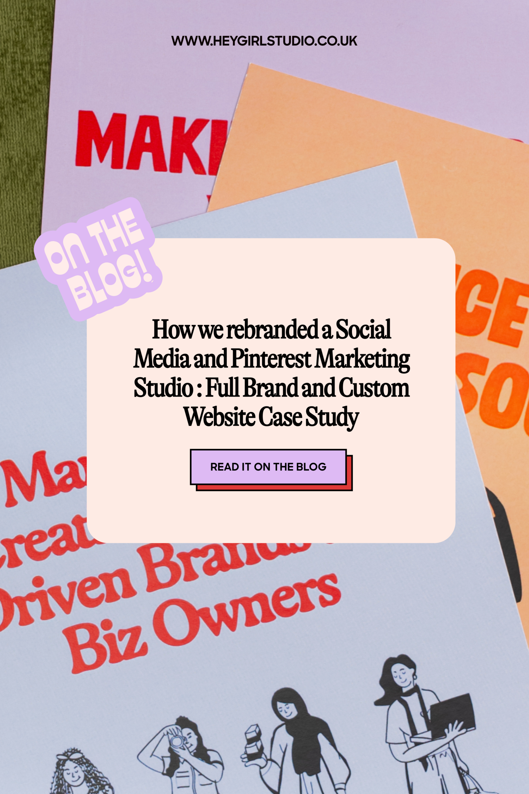 Rebranding a Pinterest & Social Media Studio: Kriti Chitturi Case Study