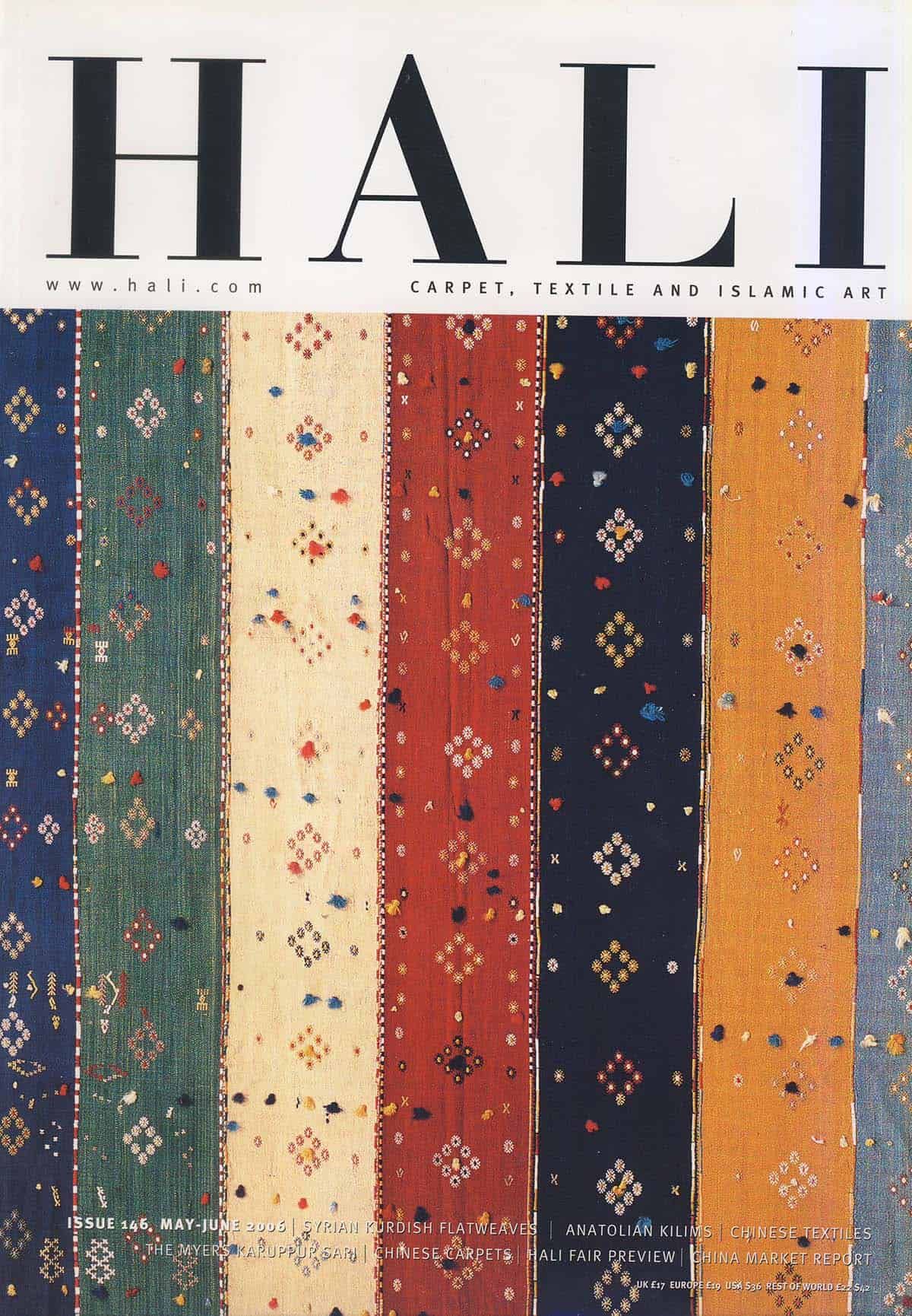 HALI: Carpet, Textile and Islamic Art Issue 146