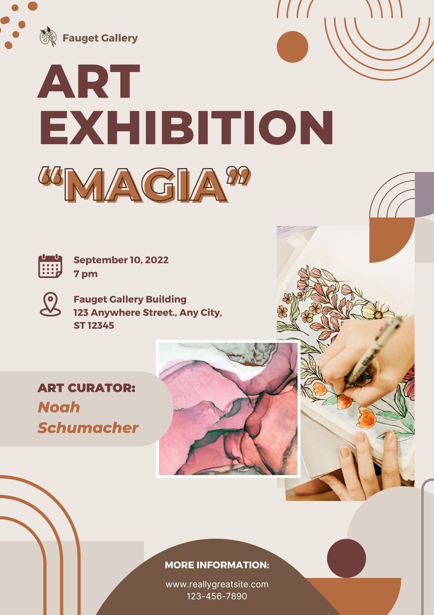 Art Exhibition Flyer Design Ideas