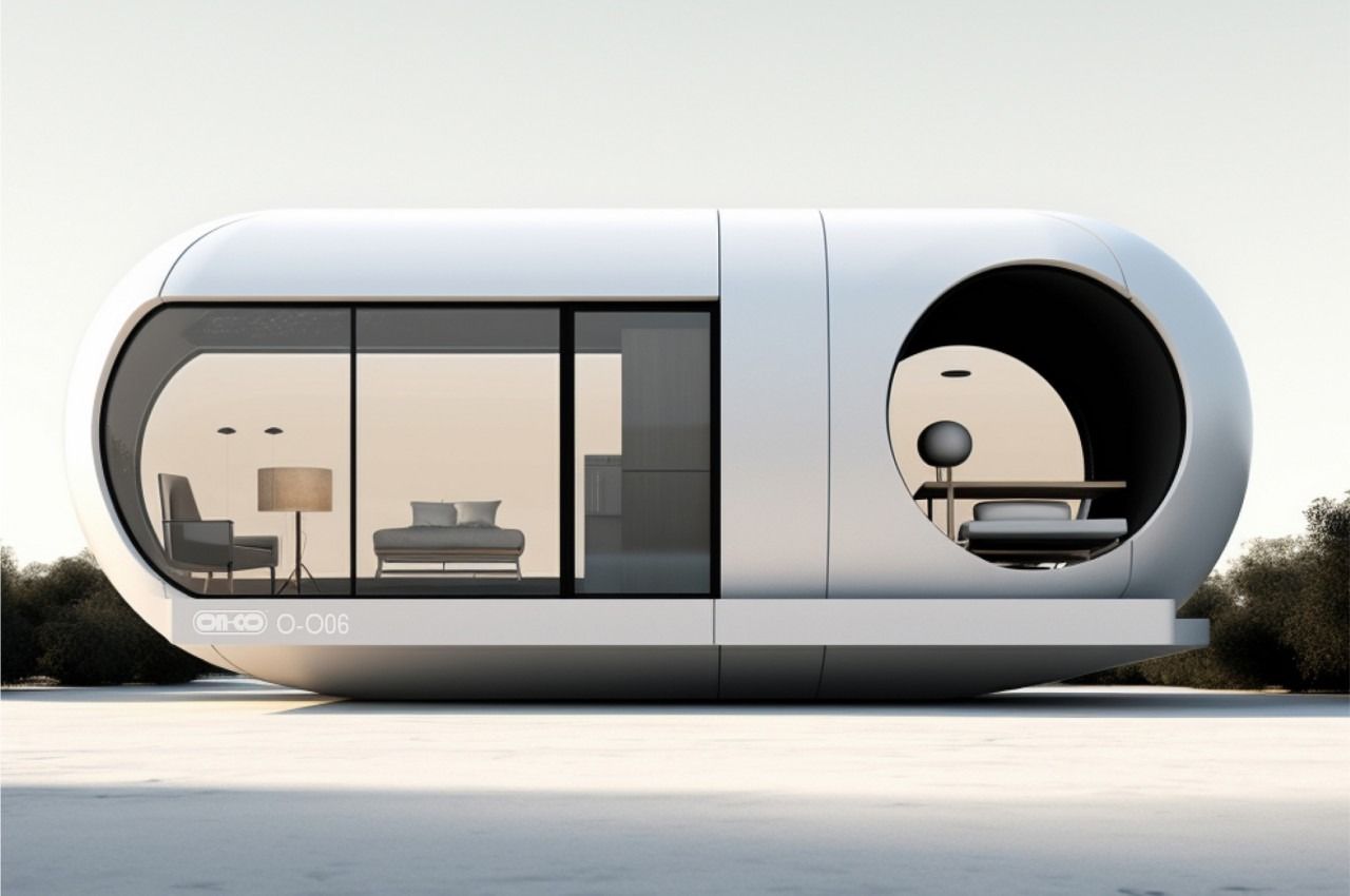 Tiny home concept will have you living in a futuristic capsule house – Yanko Design