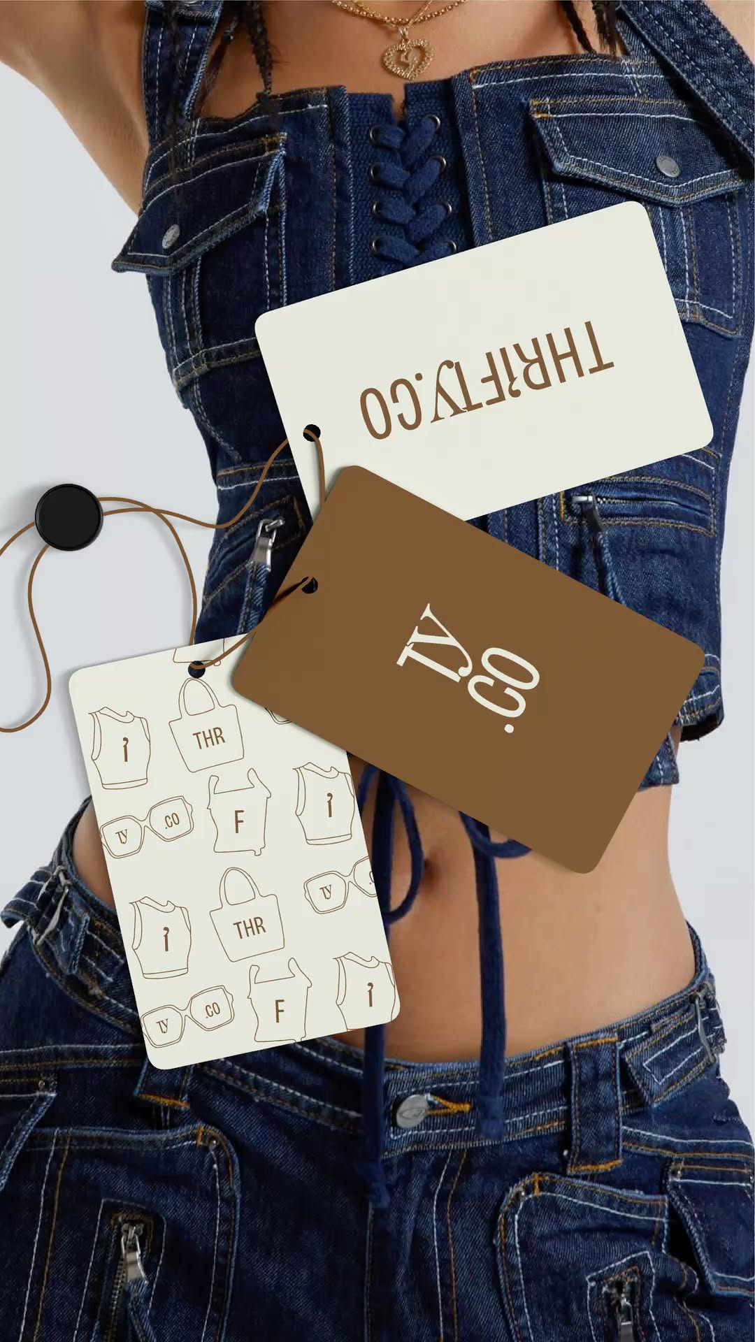 Clothing brand branding