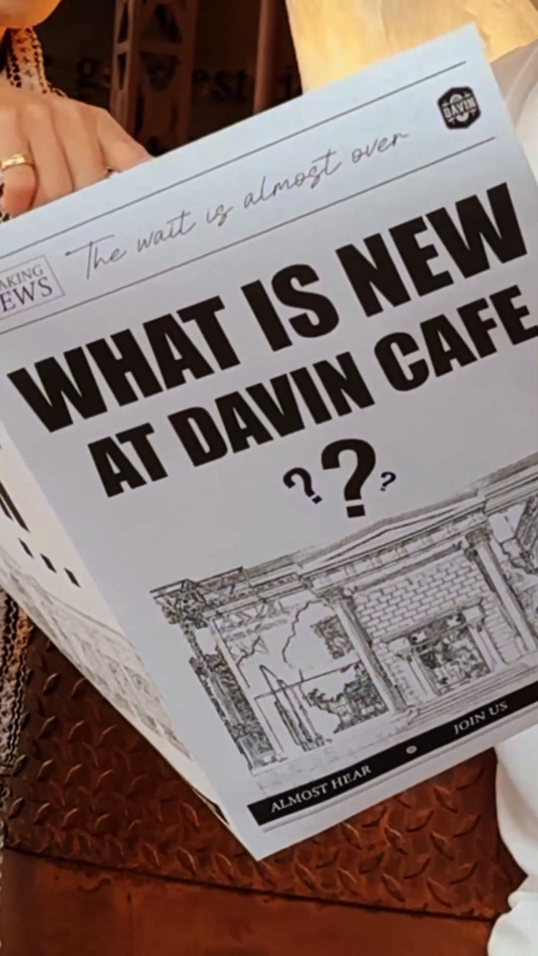 What’s New at Davin Cafe??