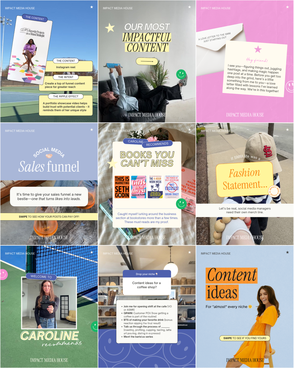 Content Bundle for Impact Media House | No More Content Stress