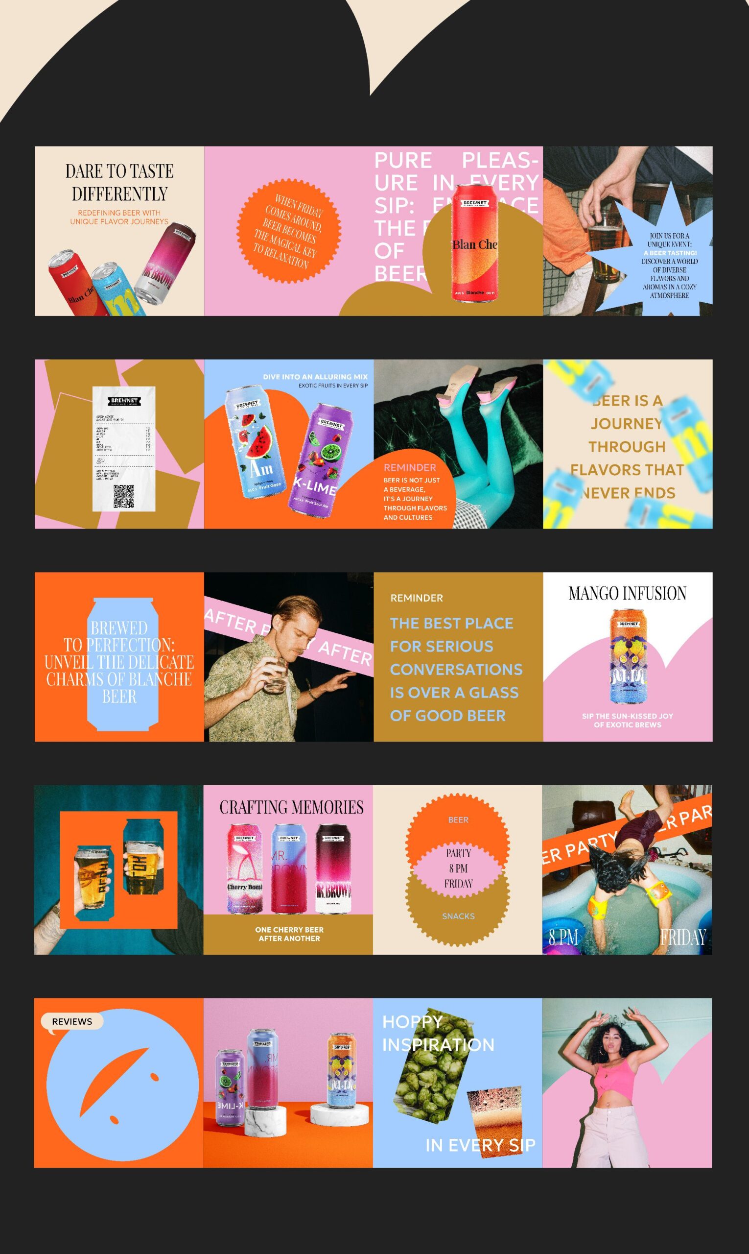 Brand Identity Design | Visual design | Instagram post design | Post templates | дизайн инстаграм