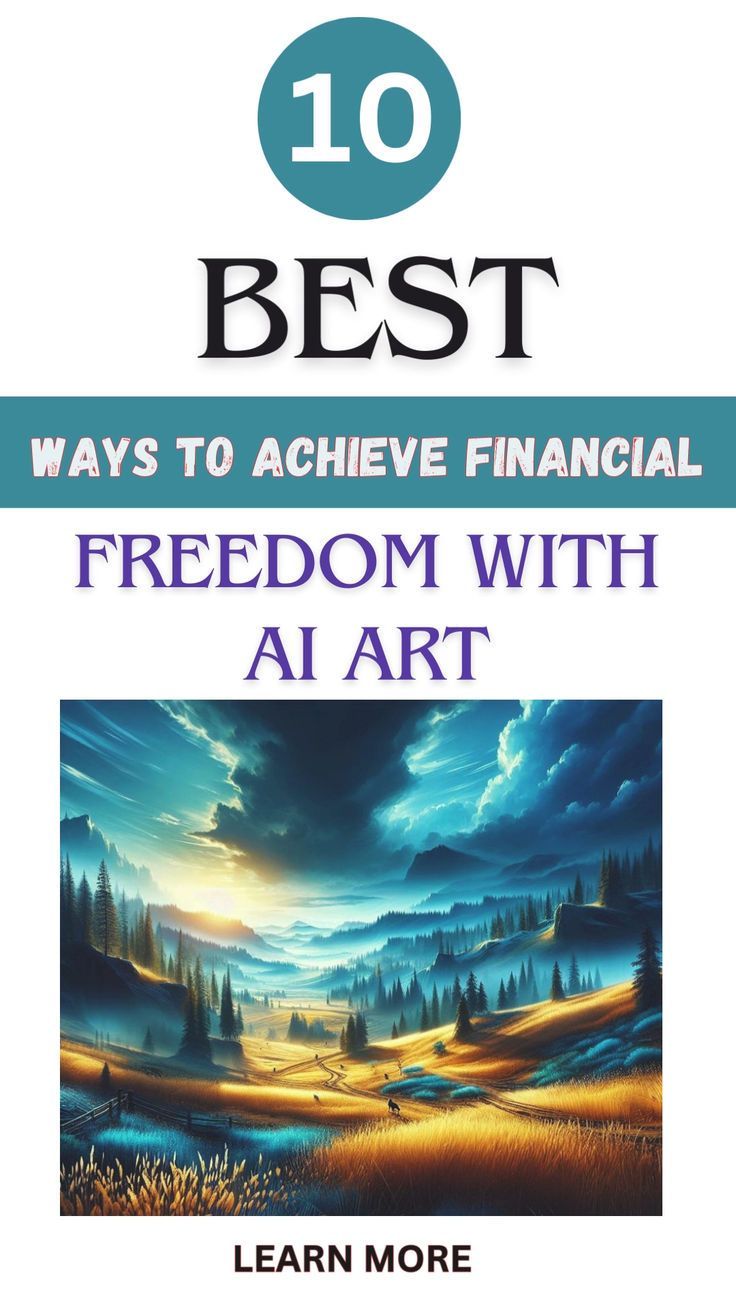 10 Best Ways to Achieve Financial Freedom with AI Art