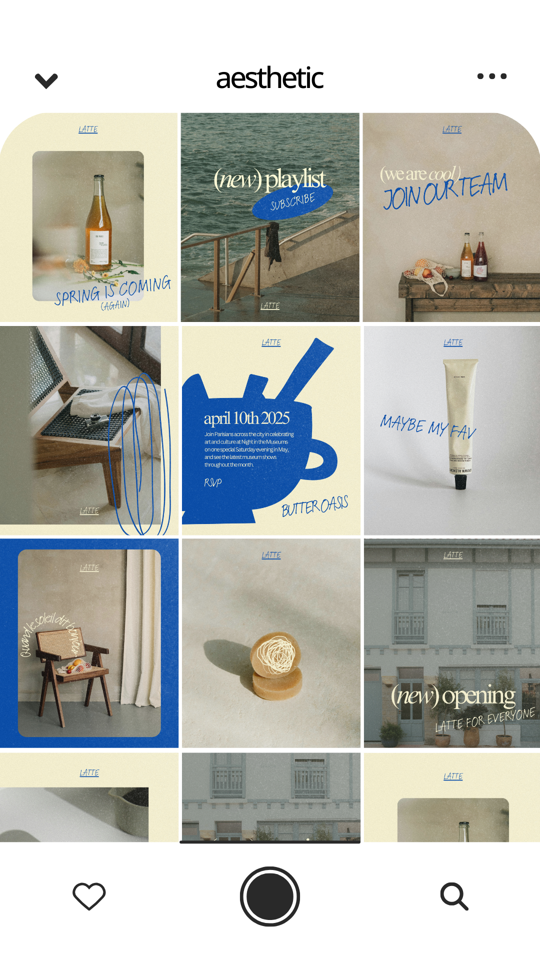 🥛Latte – Concept Store Social Media Strategy