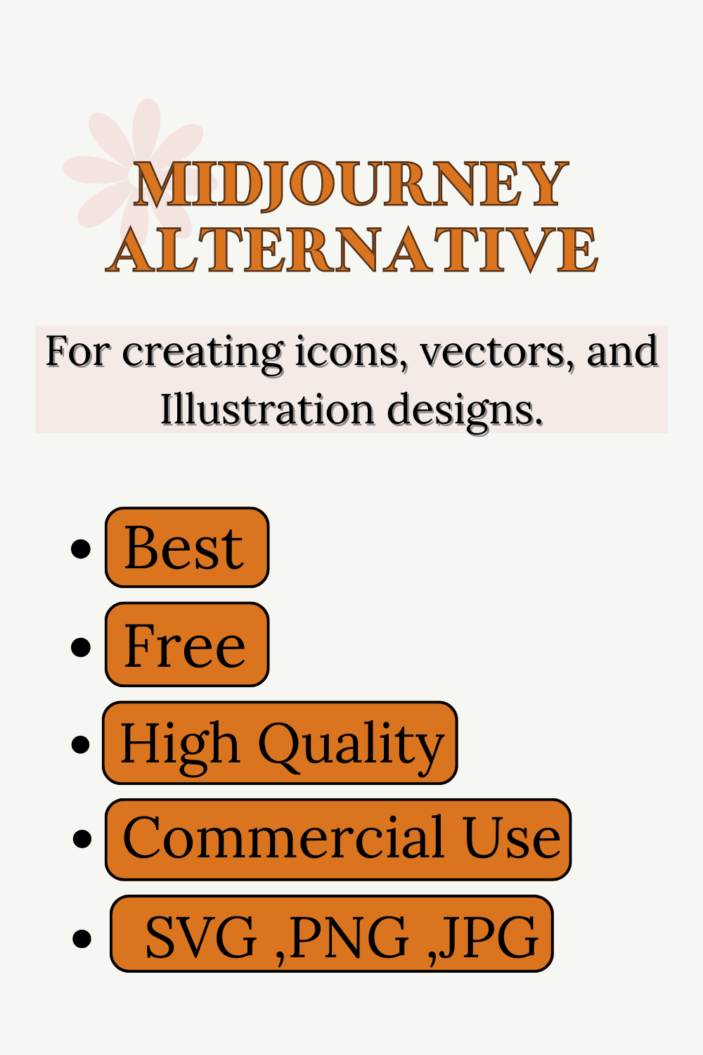 Midjourney Alternative: How to Create Beautiful SVG Vectors Free & For Commercial Use
