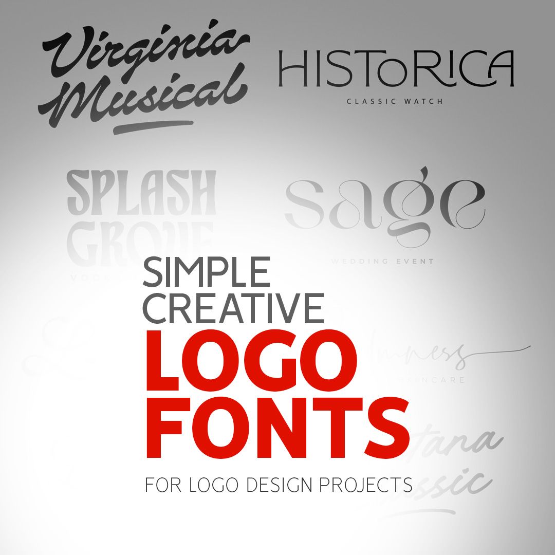 Beautiful Logo Fonts Every Designer Should Use for Creative Logo Design