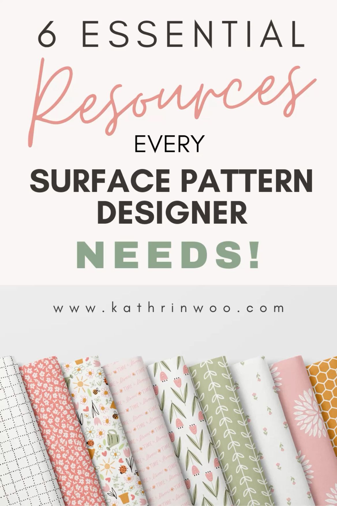 Boost Your Creativity: 6 Essential Resources Every Surface Pattern Designer Needs!