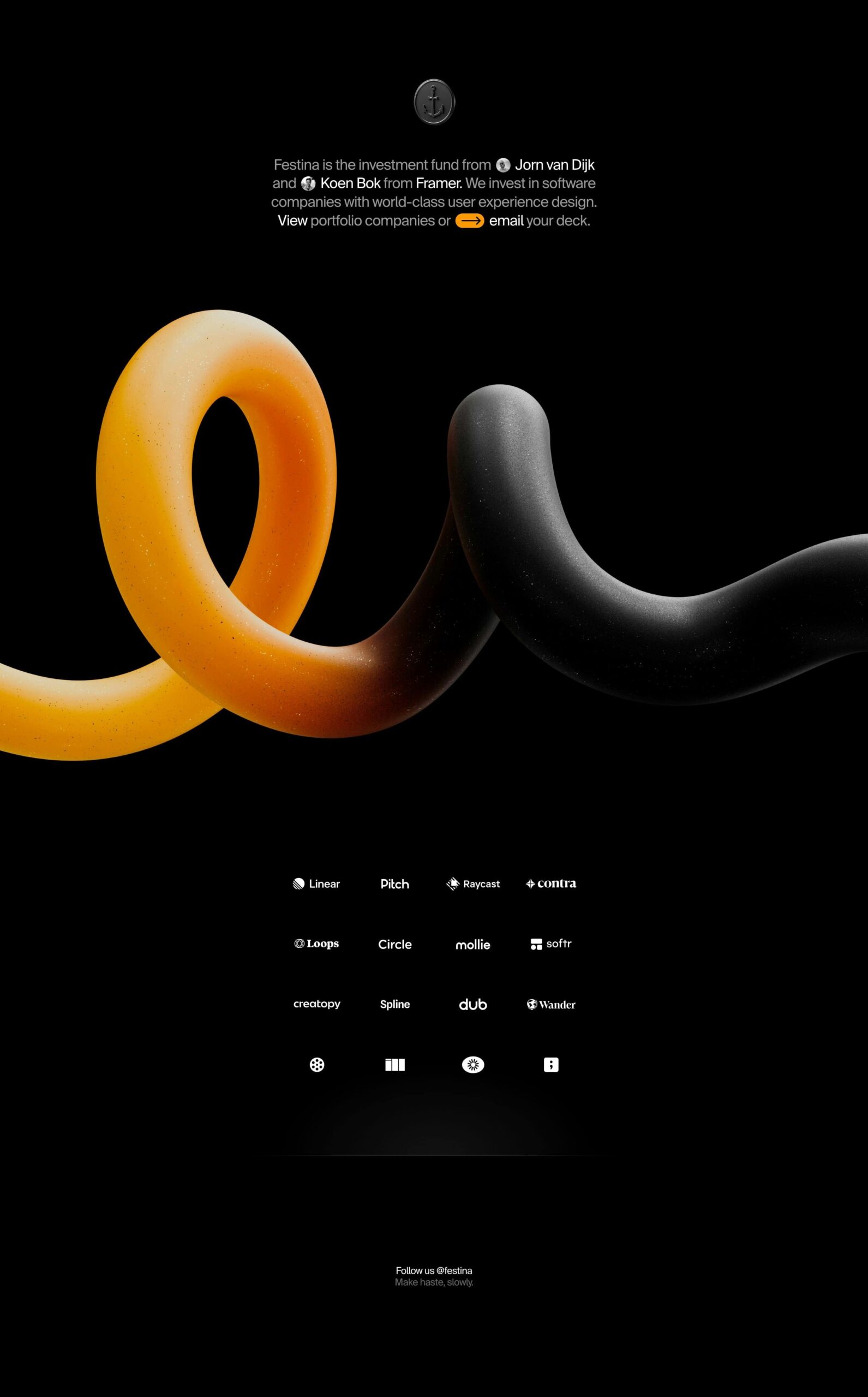 Festina – One Page Website Award