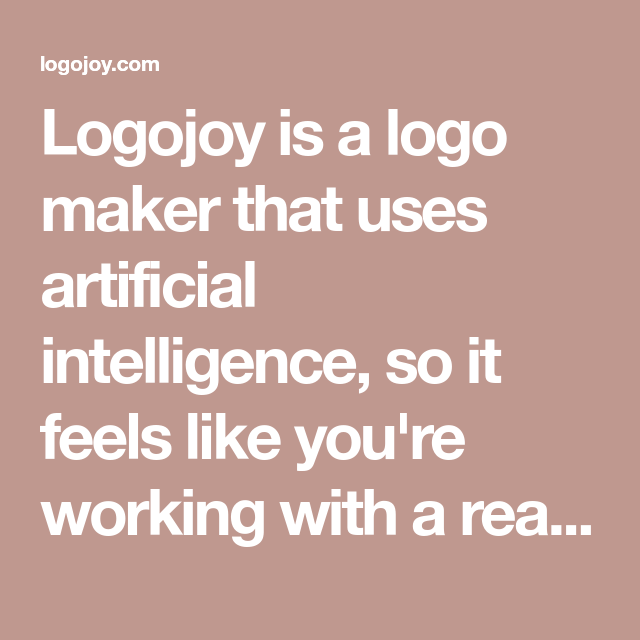 Looka: make a logo you’ll love