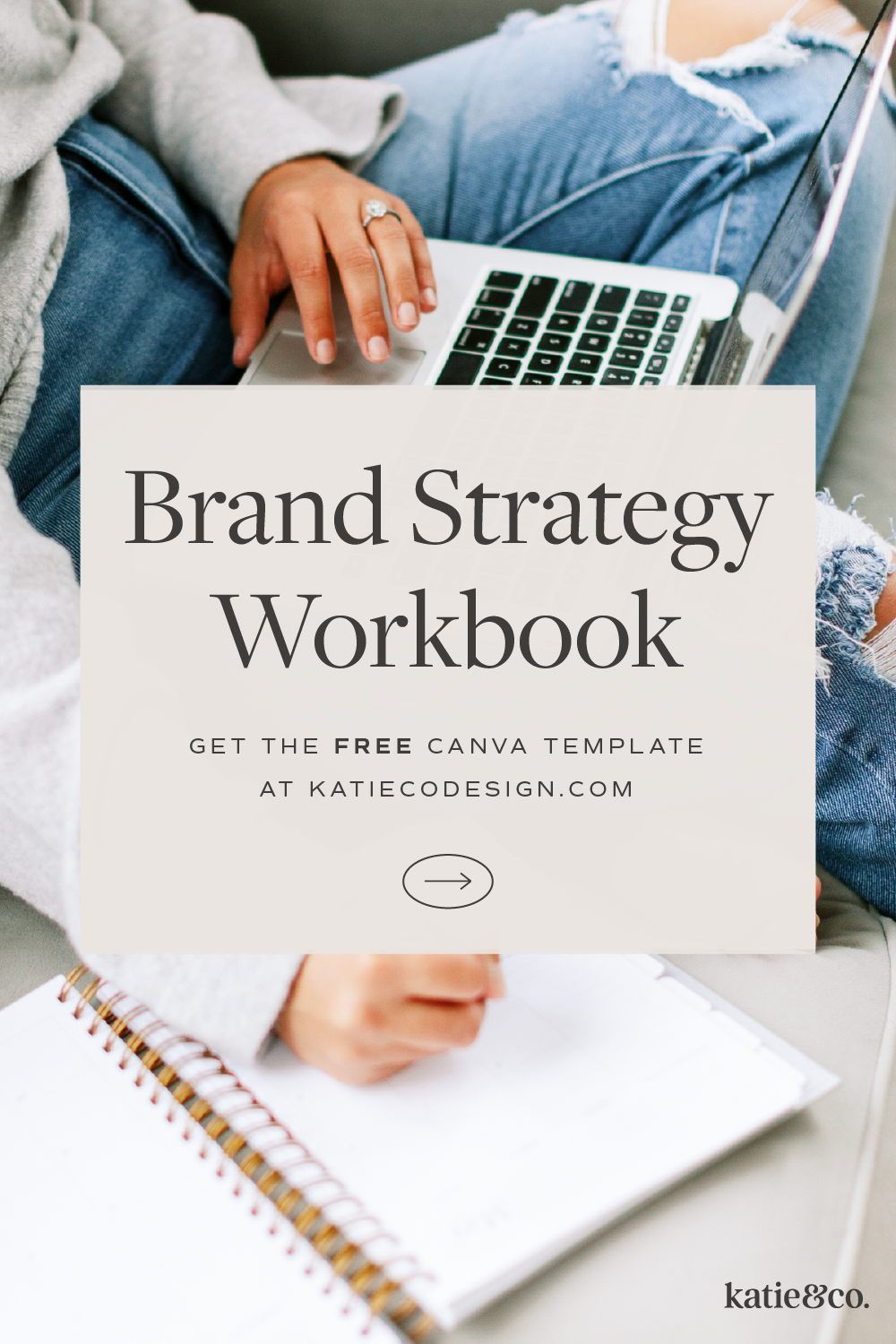 FREE Brand Strategy Workbook in Canva