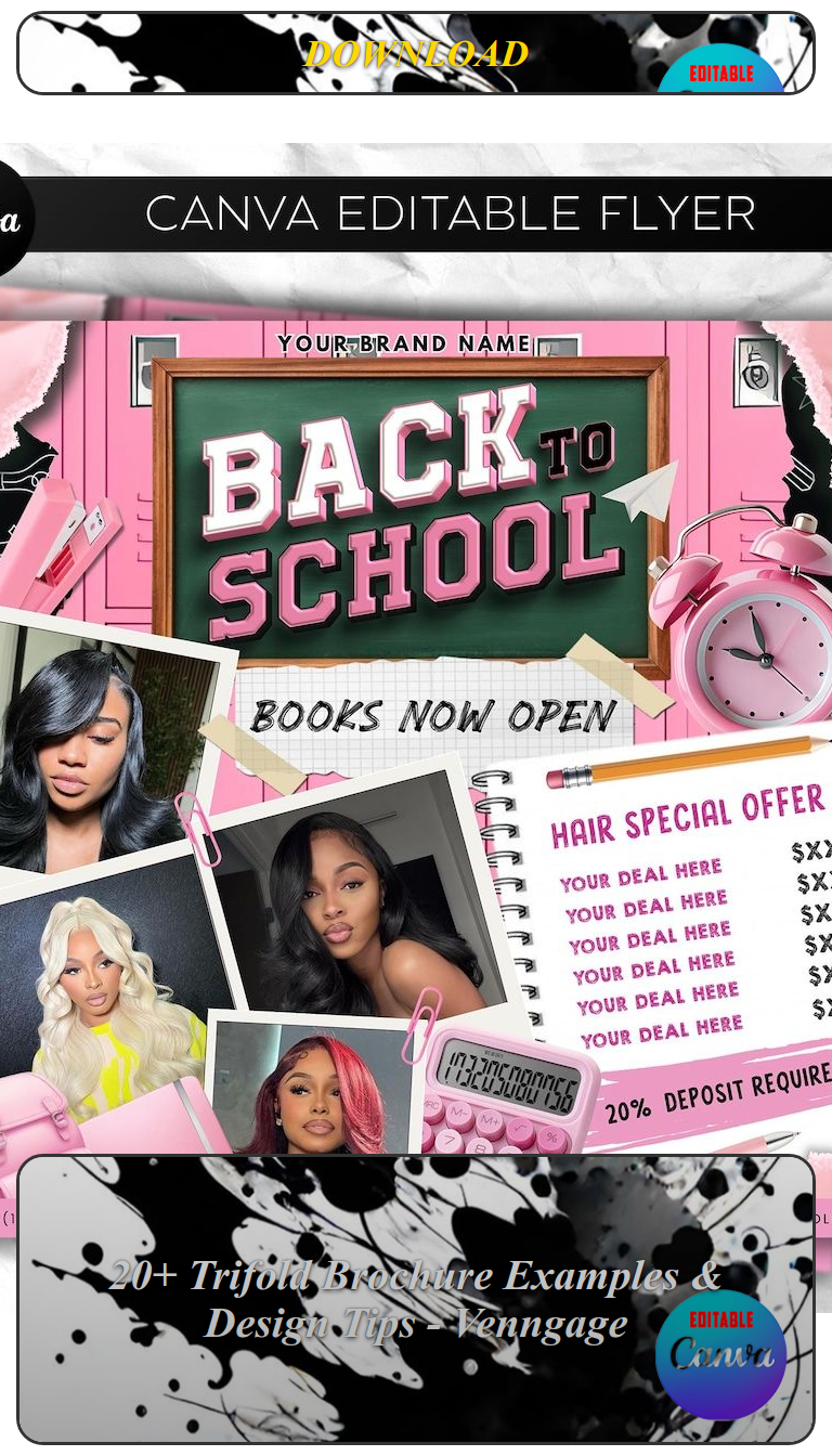 Discover 20 Inspiring Trifold Brochure Designs and Essential Tips for Your Project