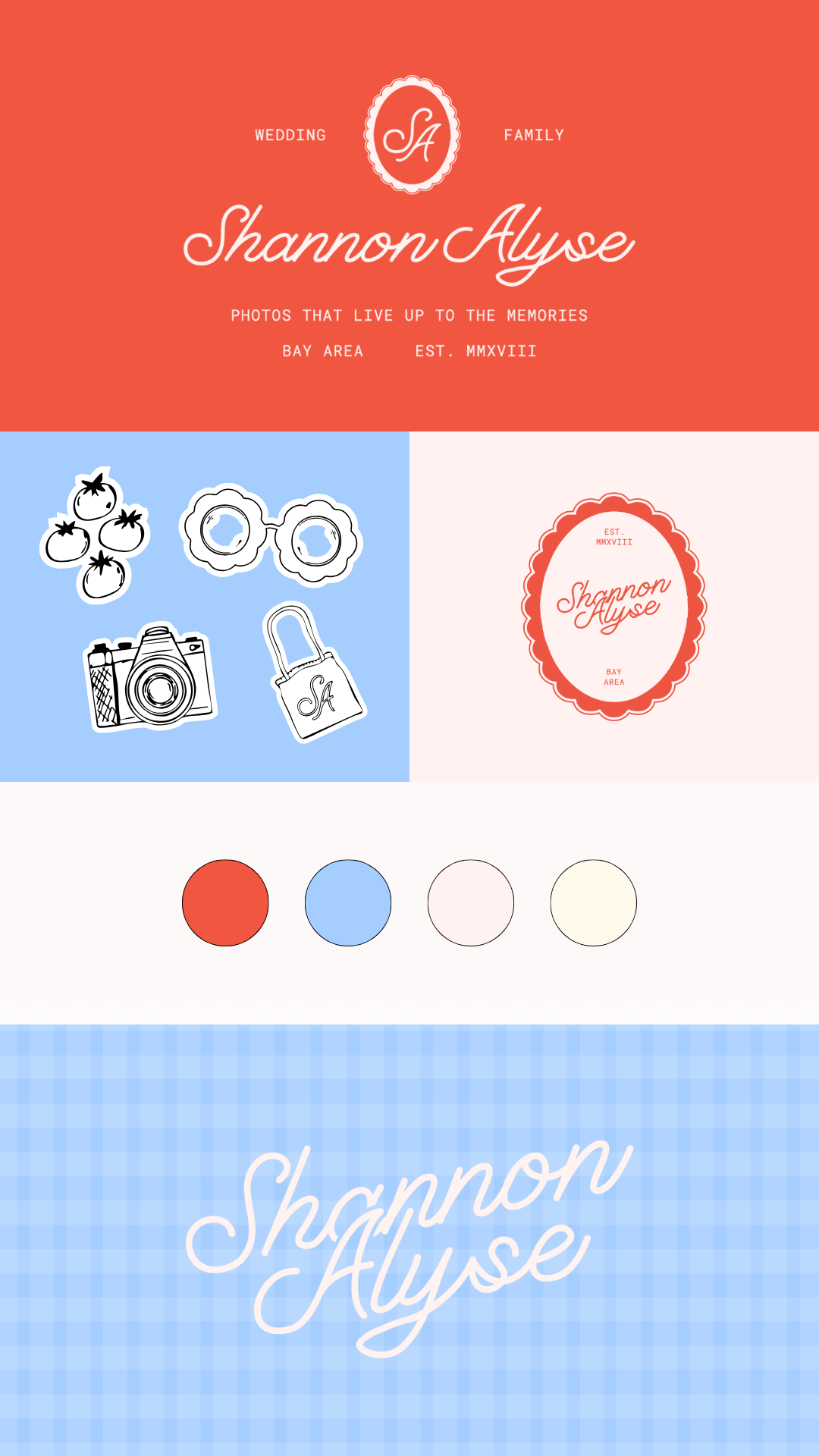 Whimsical Brand Board | Elegant Business Branding Kit