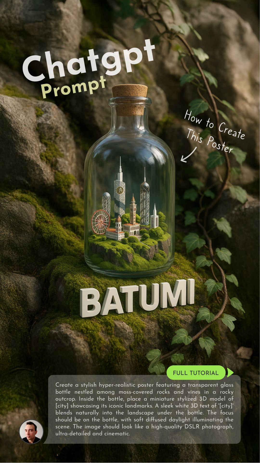 ChatGPT Prompt: City in a Bottle