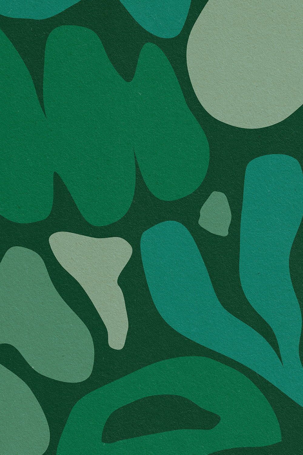 Blobby retro brand pattern | Colourful vintage inspired branding by Obscurio & Co.