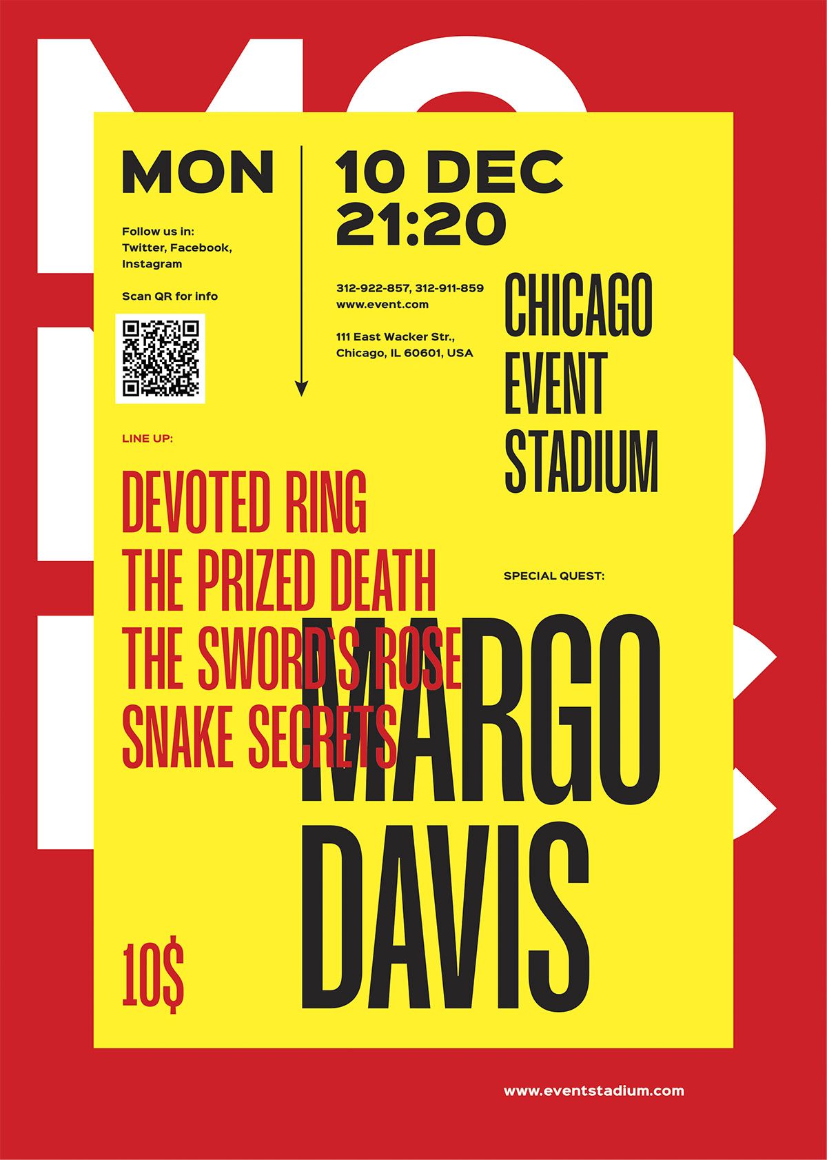 Bold Text Poster – EDT