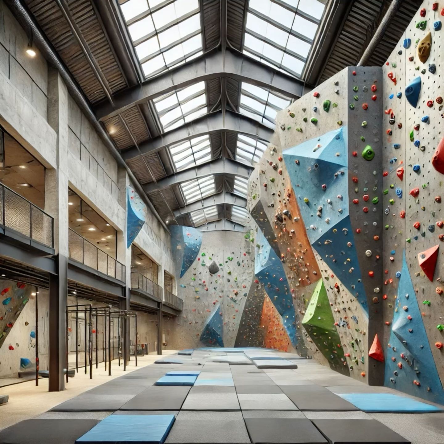 Indoor Rock Climbing Gym