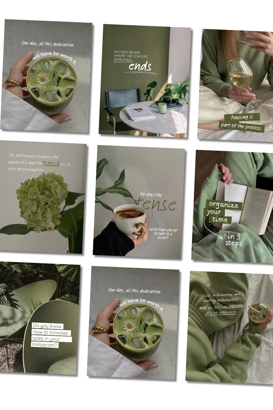 Viral Pinterest-Inspired Instagram Templates for Canva