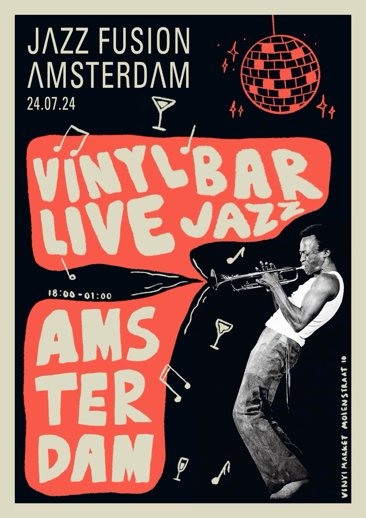 Jazz party poster